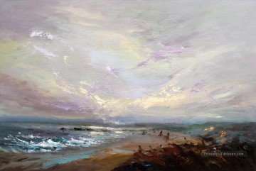 jour Windy Gower paysage abstrait Peinture à l'huile